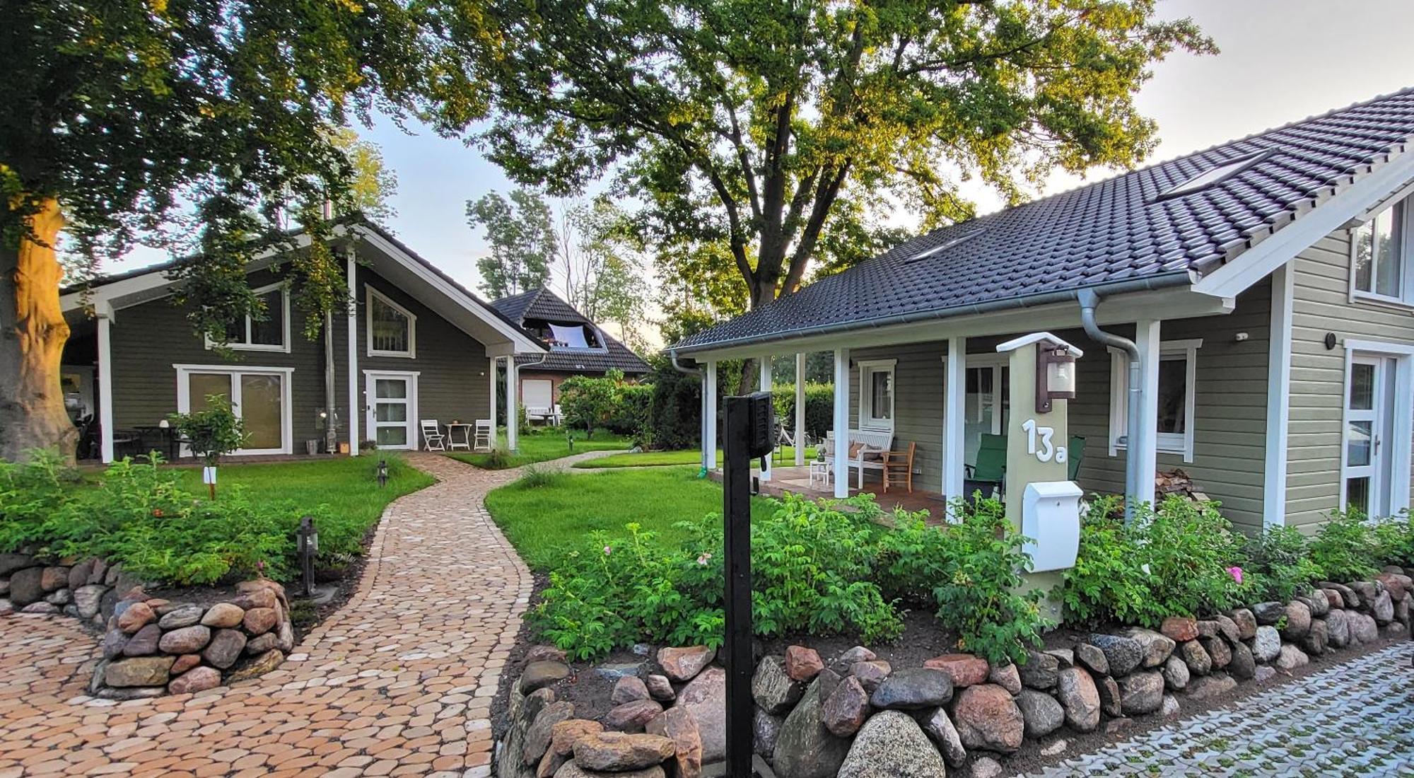 Villa Haus Theda Fockbek Esterno foto