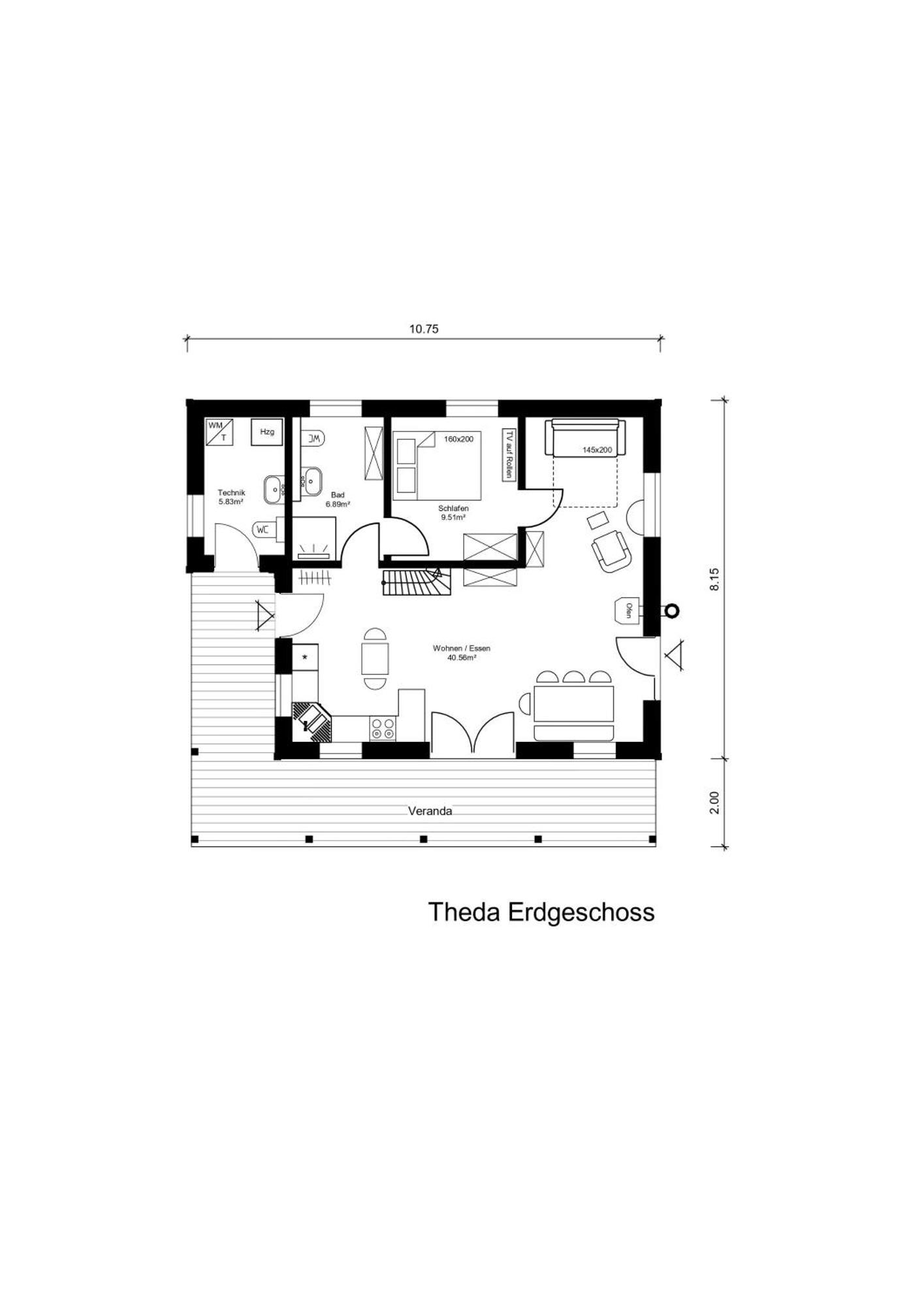 Villa Haus Theda Fockbek Esterno foto