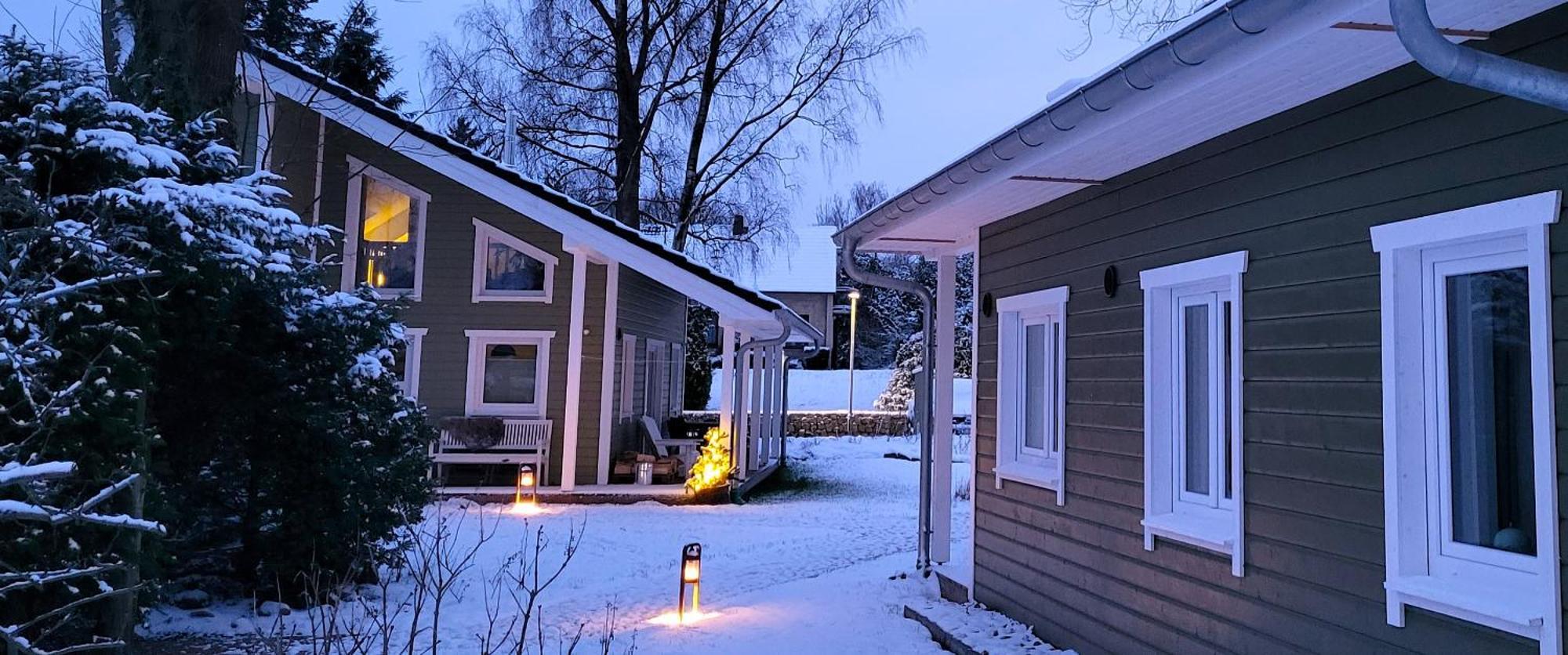 Villa Haus Theda Fockbek Esterno foto